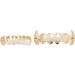 Gold Teeth Brace Set Hip Hop Punk Custom Fit Metal Teeth Decoration Jewelry Gold Teeth Grillz Oral Pain ReliefOral Care() - Buy Online on SooperMarket.com