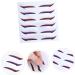 Amosfun 12 Pairs Glitter Eyeliner Cat Eyeliner Sticker Makeup Eyeliner Instant Eyeliner Stickers Purple Stickers Sticky Eyelid Sticker Eyeliner Tape Strips Self- Natural Woman Cosmetic - Buy Online on SooperMarket.com