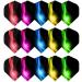 High-Quality Steel Dart Tips, Flights, and O-Rings Set - 12 Tips, 15 Flights, 20 O-Rings (3.5cm) - Buy Online on SooperMarket.com