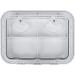 SmartMarine White Marine Deck Access Hatch 17.3x12.4 - Rectangle Boat Deck Hatch & Lid - Buy Online on SooperMarket.com