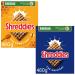 Cereal Bundle With Shreddies The Original 460g and Shreddies The Honey One 460g (2 Pack)