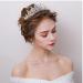 SuPoo Silver Tiara and Crown for Women - AB Crystal Headband for Queen, Wedding, Prom, Christmas - Shiny Princess Decoration - Buy Online on SooperMarket.com