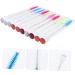 BELLIFFY 10pcs Mascara Wand Tube Lipgloss Bottle DIY Mascara Tube Brush Plastic - Buy Online on SooperMarket.com