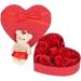Soap Rose Gift Box Heartshaped Home Decorations Romantic Soft Bath Flower Soap for Valentine's Day Birthday Anniversary - Buy Online on SooperMarket.com