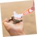 Beaupretty Turtle Shell Cleaning Brush grip cleaning brush turtle cleaning brush aquatic animal cleaning brush hamster cleaning brush toothbrush cleaner tool reptile care plastic water turtle 16x5cm As Shown 2 - Buy Online on SooperMarket.com