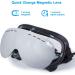 Ownpets Dog Goggles with Magnetic & Replaceable Lenses for UV, Wind, Dust, Snow Protection (Medium/Large Dogs) - Buy Online on SooperMarket.com