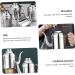 MAGICLULU Oil Can Gooseneck Kettle Olive Oil Decanter Soy Sauce Dispenser Containers Salad Oil Dispenser Bacon Container Olive Oil Jar Sturdy Vinegar Cruet Stainless Steel Storage Seasoning 13X6X6CM As Shown - Buy Online on SooperMarket.com