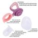 Baby Food Feeder Fresh Food - 2 Pack Fruit Feeder Pacifier Set | Silicone Pacifiers & Dispensing Spoon | Teether Feeding Set for Babies - Pink - Buy Online on SooperMarket.com