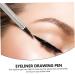 MUSISALY Liquid Eyeliner Eye Shadow Pencil Makeup Eyeliner Cosmetic Eyeliner Pen Gel Silver Pu Sticker Drill - Buy Online on SooperMarket.com