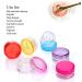 Shop Pudsern 40 Pcs 5G Cosmetic Containers - Empty Round Plastic Jars for Creams Nail Polish Lip Balm & Makeup Storage (10 Colors) - Buy Online on SooperMarket.com