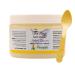 The Keys Salt Scrub  Exfoliating Sea Salt Body Skin Scrub  foot scrub  hand scrub for men  women  bikini exfoliating  Made with Pure Florida Sea Salt Organic Essential  Pineapple (wooden spoon  12 oz)