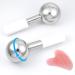 Running man Ice Globes -360 Rotating Unbreakable Stainless Steel Globes Cryo Sticks for Face -Reduce Puffy Eyes & Dark Circles Gua Sha Facial Tools-Skin Massage and Wrinkle Removal Anti Aging