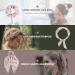 NAIHOD 10Pcs Floral Chiffon Hair Scarf Scrunchies - Women & Girls Elastic Hair Ties with Bowknot - Buy Online on SooperMarket.com