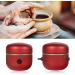 Mini Electric Pottery Wheel Machine | Adjustable Speed with Tray | Ideal for Kids, Beginners, and Ceramics Art | Red - Buy Online on SooperMarket.com