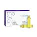 Postquam - Pack ampoules of plant placenta for the hair |Stimulates blood circulation and prevents hair loss - 12 ampoules of 9 ml of glass ampoules each