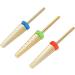 Nail Drill Bits 3 Pieces Gold Tungsten Steel Manicure Drill Bits for Nail Salon - Buy Online on SooperMarket.com