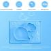 Super Kitchen Silicone Baby Suction Plate for Feeding | Blue | 1 Count - Buy Online on SooperMarket.com