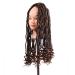 Eunice 20 Wavy Faux Locs - Synthetic Crochet Braids Curly Dreadlocks (3 Packs 1B/30) | Shop Internationally! - Buy Online on SooperMarket.com
