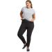 Just My Size Women's Plus-Size Stretch Jersey Full Length Leggings 3X Black - Comfortable and Stylish Fit for Curvy Women - Buy Online on SooperMarket.com
