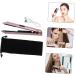 Baluue Curling Iron Hair Styling Irons Mini Hair Curling Wand Mini Curler Curling Wand for Hair Styling Abs 21X4X3.5CM Golden - Buy Online on SooperMarket.com