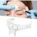 Professional Eyebrow Ruler for Microblading Artists Transparent Design Plastic Lightweight and Portable with 3 Types Available for Accurate Eyebrow Shape (Nose bridge ruler Nose bridge ruler type B - Buy Online on SooperMarket.com