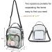 Clear Crossbody Stadium Approved Tote Bag for Concerts & Sports Events - Buy Online on SooperMarket.com
