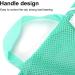 Buy Mioyoow Cat Bathing Bag - Breathable Adjustable Mesh Bag for Kittens | Perfect for Bathing Nail Cutting & Ear Cleaning | Green & White - Buy Online on SooperMarket.com