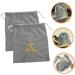 BELLIFFY 2pcs Hair Dryer Storage Bag Storage Bag for Hair Dryer Hair Dryer Bags Drawstring Pouch Blow Dryer Pouch Travel Hair Dryer Bag Drawstring Storage Bag Hair Blow Dryer Bag 30.00X25.00X0.50CM Grey - Buy Online on SooperMarket.com