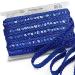 Royal Blue Trish Sequin Metallic Braid Trim - 20 Yard Cut | Shop Trims by the Yard - Buy Online on SooperMarket.com