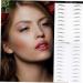 Gogogmee Artificial Eyebrow Patch 2 Sheets Black Stickers Brow Tatoo Eyebrow Makeup Tools s 3 Proof Patch - Buy Online on SooperMarket.com