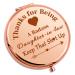 Daughter In Law Gift From Mom Wedding Gift Travel Makeup Mirror Funny Bride Gift Bridal Shower Gift Birthday Appreciation Gift For Bonus Daughter Rose Gold Compact Mirror Marriage Gift For Bride