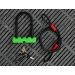 Buy Abus Iron Lock Ultra 410 + SH34 Holder + Fuse Cable Cobra 10/120 - Secure Bicycle Lock with Round Bracket - Security Level 8 - Black/Green - 18 cm | International Shipping Available - Buy Online on SooperMarket.com