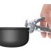 Cyberone Aluminum Pot Gripper for Outdoor Cooking | BBQ Pan Holder for Camping Picnic | Hot Dish Plate Lifter Clip Clamp - 4.9 Length | 1pc - Buy Online on SooperMarket.com