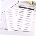 Housoutil Black Eyebrows 2 Pairs Simulation Eyebrow Stick-on Brows Artificial Eyebrow Patch Eyebrow Stickers Water Proof 3d - Buy Online on SooperMarket.com