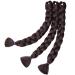 Tess 41 Jumbo Braids Extensions - 5pcs Synthetic Braiding Hair Dark Brown #4 - 165g Bundle Crochet Hair Extensions (100cm) - Buy Online on SooperMarket.com