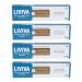 LIVIVA Low Carb High Protein KETO Fettuccine Pasta - 27g of Protein 8g Net Carbs Diabetic-Friendly - Made with Pea Protein Mulberry Leaf and Konjac (Pack of 4) Pack of 4 - Fettuccine 225g (Pack of 4)