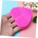 Didiseaon Silicone Makeup Applicator Brush Cleaning Pad Love 8X8.5cm Rosy - Buy Online on SooperMarket.com