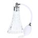 HAPINARY Perfume Bottle Refillable Perfume Spray Bottle Sprayer for Perfume Crystal Decor Retro Decor Antique Perfume Atomizers for Essential Oils Tassels Vintage White Glass Decorate
