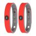 Saluaqui 2 Pack Anti-Static Bracelet Wireless Negative Ion Anti-Fall Bracelet Washable Silicone Bracelet for Sports (Red)