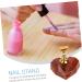 Mikinona 4 Sets Nail Holder Nail Stand Nail Tip Holders Nail Art Base Nail Art Tool Nail Tip Display Stand Nail Art Stand Nail Display Stand Nail Practice Stand Tool for Nail Art - Buy Online on SooperMarket.com