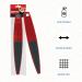 ForPro Red Panda Foot File 60/100 Grit Double-Sided Pedicure File for Feet and Heels - Large Size - Pack of 1 - Buy Online on SooperMarket.com