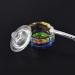 Rainbow Dodecagon Acrylic Nail Art Dappen Dish with Cap Lid - NAPB019 - Buy Online on SooperMarket.com