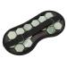Adjustable Jade Stones Eye Mask - Magnet Therapy Sleeping Eye Cover for Travel & Naps | Green - Buy Online on SooperMarket.com