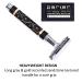 Parker Safety Razor 65R Super Heavyweight Double Edge Safety Razor - Includes 5 Blades | International Shipping Available - Buy Online on SooperMarket.com