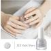 Shefave Silver Nail Polish Glitter Nail Polish - Long Lasting Glossy Easy Peel off Nail Varnish No Need Cure Nails Gel Non Toxic Nail Polishes - DIY Nail Art Manicure at Home Salon 10ml #J12 - Buy Online on SooperMarket.com