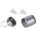 Noise Cancelling Earplug Liquid Silicone Portable Umbrella Shaped Comfortable Ear Plugs with Filter for Outdoor (Transparent) - Buy Online on SooperMarket.com