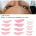 Eyelash Perm Pads Portable Silicone Soft 7 Pairs 7 Sizes Eyelash Lift Shields for Beauty Salons (Pink) - Buy Online on SooperMarket.com