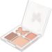 Baluue 3pcs Eyeshadow Palettes Pink Plastic Eye Makeup Plate Eye Shadow Palette Eye Shadow 6.50X6.50X1.00CMx3pcs Multix3pcs - Buy Online on SooperMarket.com