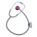 Buy Acoustic Stethoscope for Doctors & Medical Students - Lightweight Flexible Soft Ear Knobs (Grey) | International Shipping Available - Buy Online on SooperMarket.com