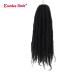 18 Inch Eunice Hair 3 Packs Synthetic Marley Braid Extensions - Afro Kinky Bulk Twist Crochet Braids #1B 46cm - Buy Online on SooperMarket.com